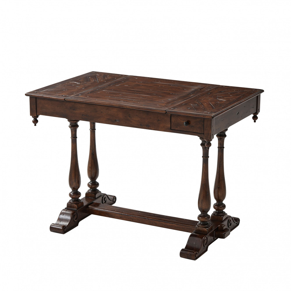 Country Cottage Game Table - Theodore Alexander - AmericanHomeFurniture