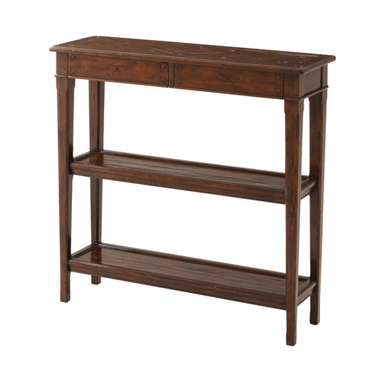 Theodore Alexander Subtly Incised Console Table CONSOLE TABLES