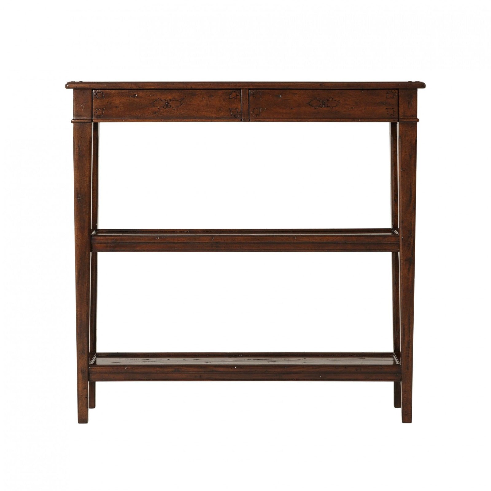 Theodore Alexander Subtly Incised Console Table CONSOLE TABLES