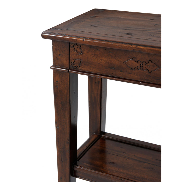 Village Console Table - Theodore Alexander - AmericanHomeFurniture