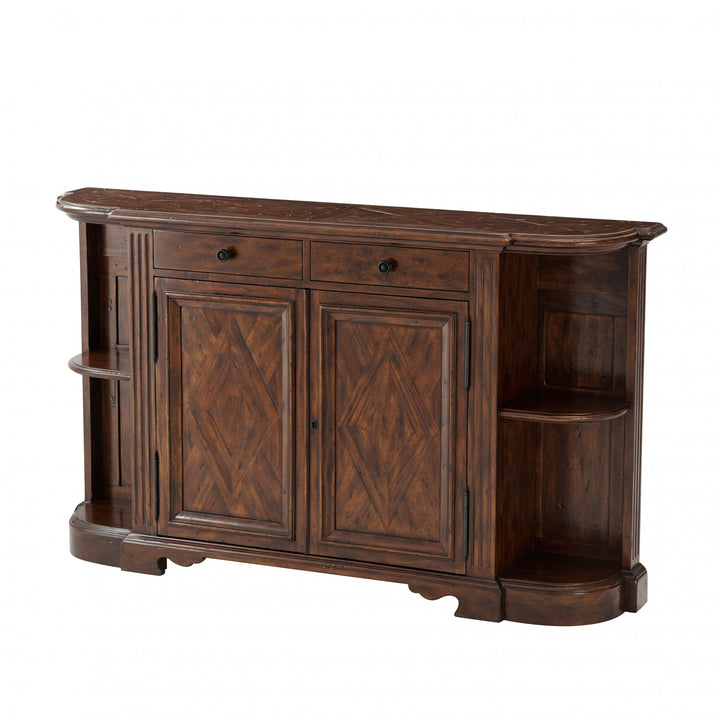 Holly Maze Cabinet Sideboard - Theodore Alexander - AmericanHomeFurniture