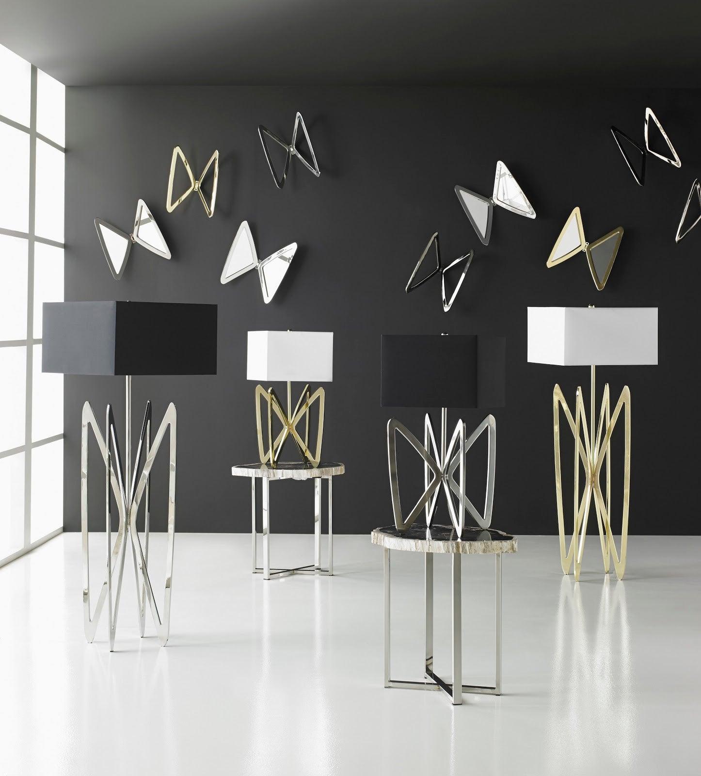 Phillips Collection Butterfly Wall Art, Stainless Steel WALL ACCENTS
