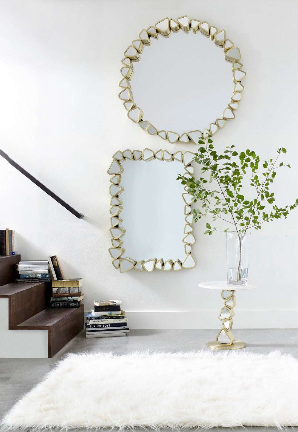 Pebble Mirror, Round - Phillips Collection - AmericanHomeFurniture
