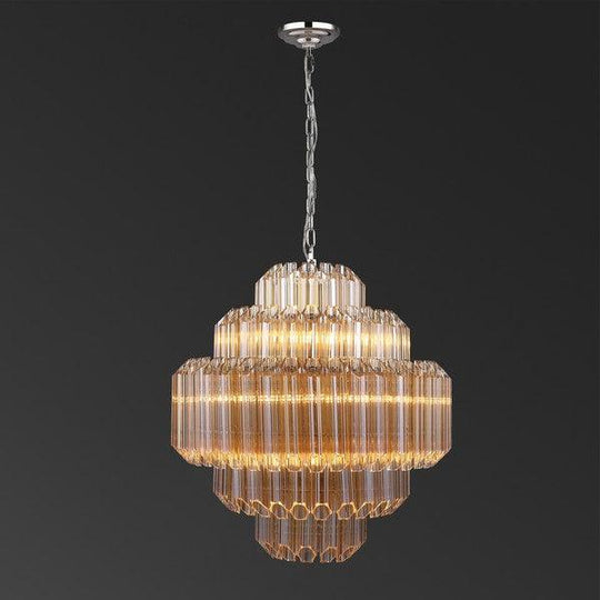 Safavieh Couture Adaline Glass Chandelier CHANDELIERS