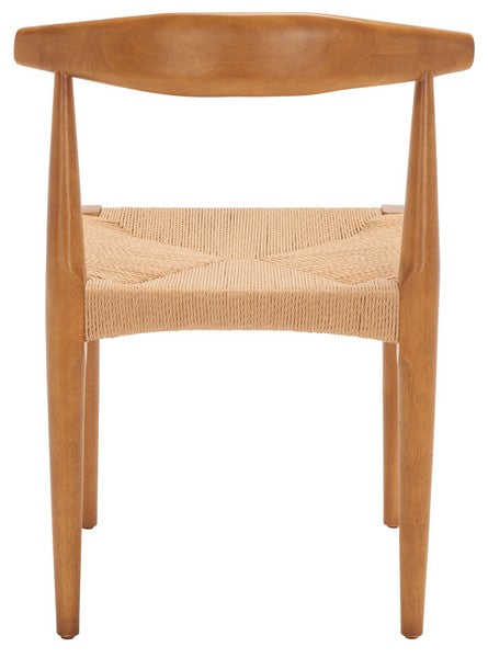 Walnut / Natural Woven Seat