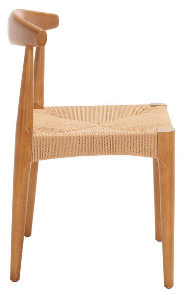 Walnut / Natural Woven Seat