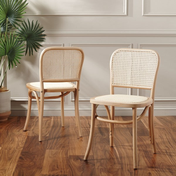 Keiko cane best sale dining chair safavieh