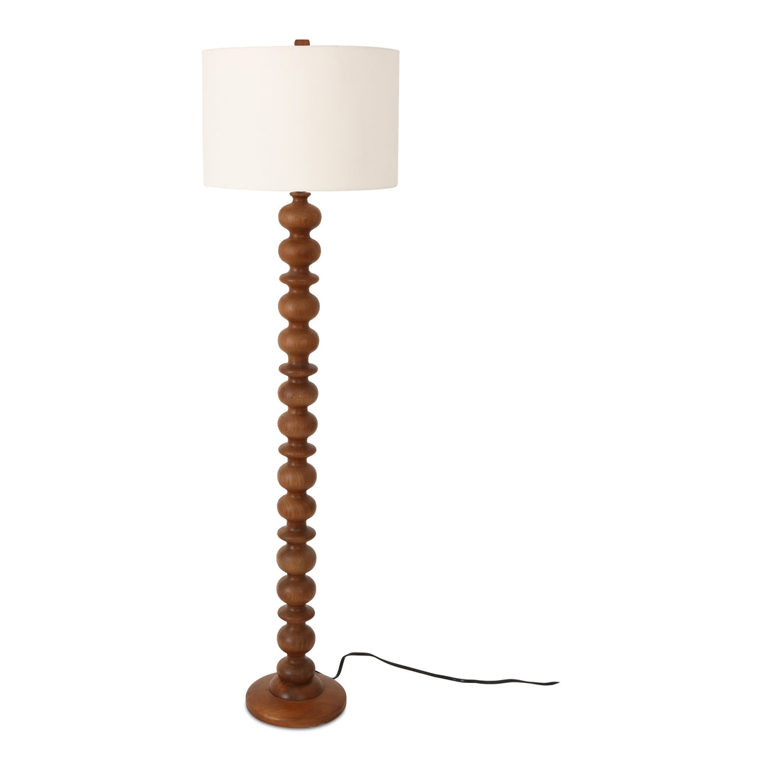 American Home Furniture | Moe's Home Collection - Gwen Floor Lamp Honey Brown