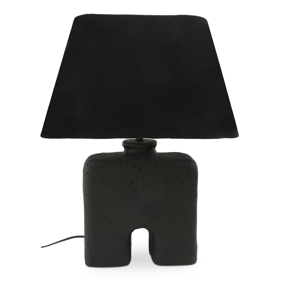 American Home Furniture | Moe's Home Collection - Yara Table Lamp Black