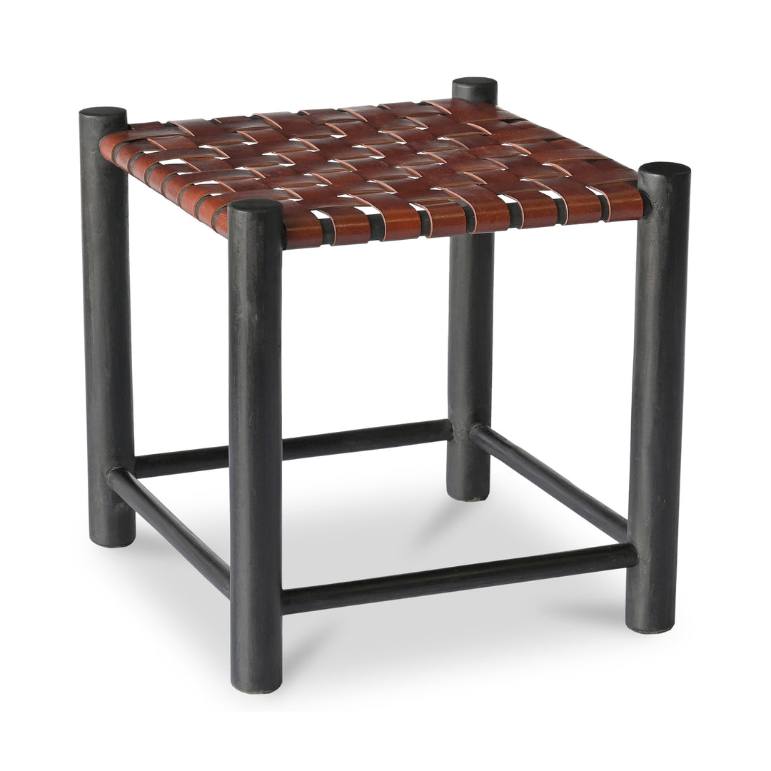 American Home Furniture | Moe's Home Collection - Selby Stool Burgundy