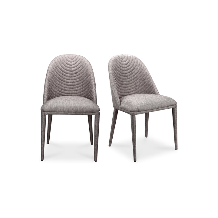 American Home Furniture | Moe's Home Collection - Libby Dining Chair Grey-Set Of Two