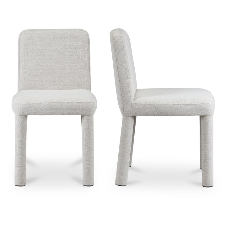 American Home Furniture | Moe's Home Collection - Place Dining Chair Light Grey-Set Of Two