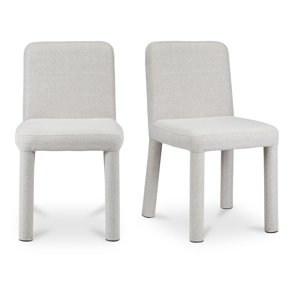 American Home Furniture | Moe's Home Collection - Place Dining Chair Light Grey-Set Of Two