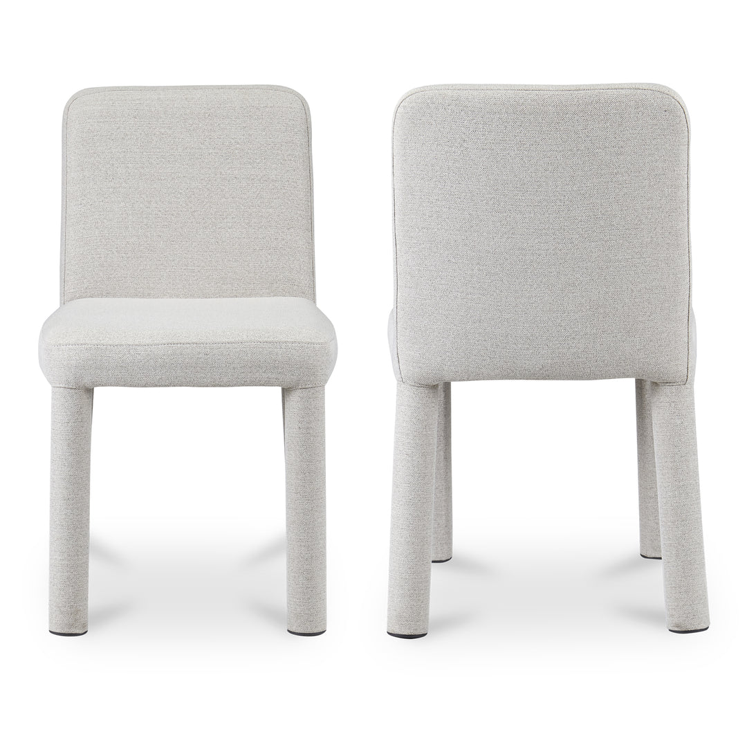 American Home Furniture | Moe's Home Collection - Place Dining Chair Light Grey-Set Of Two