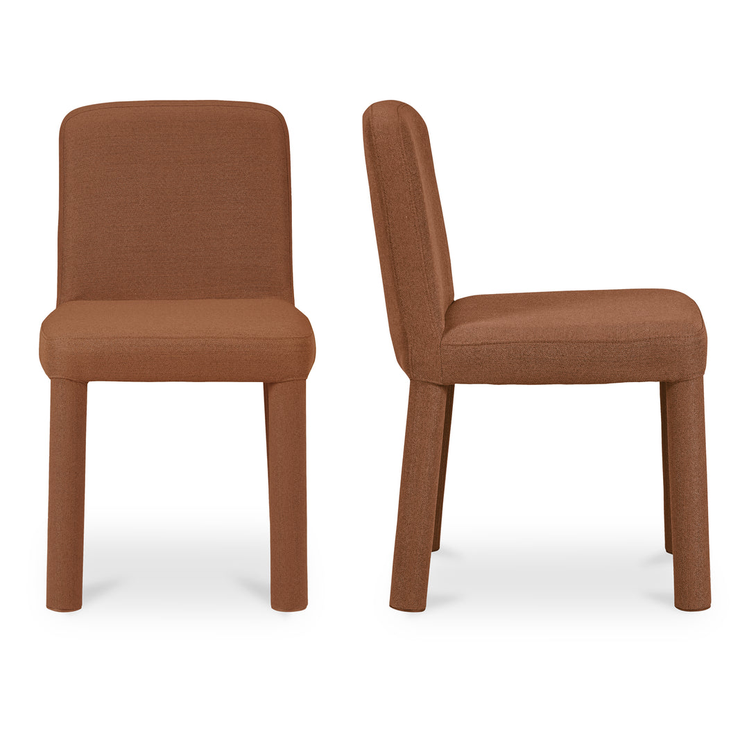 American Home Furniture | Moe's Home Collection - Place Dining Chair Rust-Set Of Two