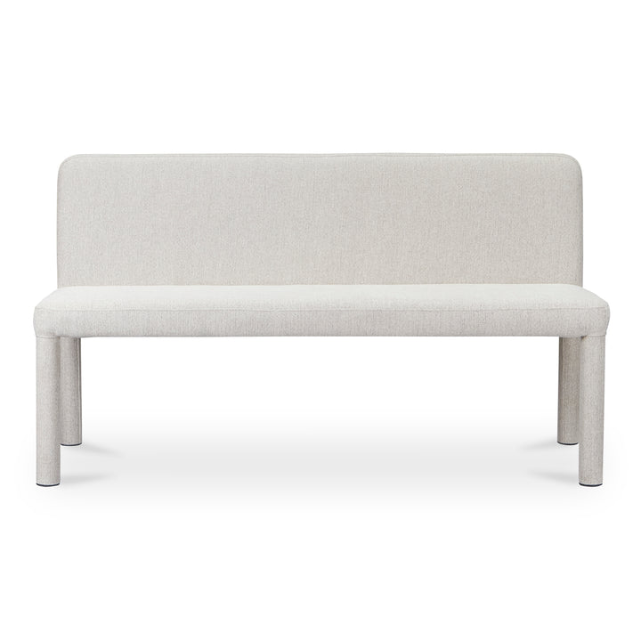 American Home Furniture | Moe's Home Collection - Place Dining Banquette Light Grey