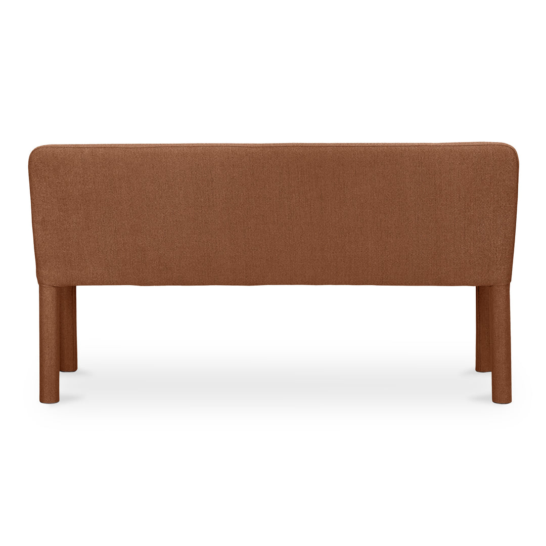 American Home Furniture | Moe's Home Collection - Place Dining Banquette Rust