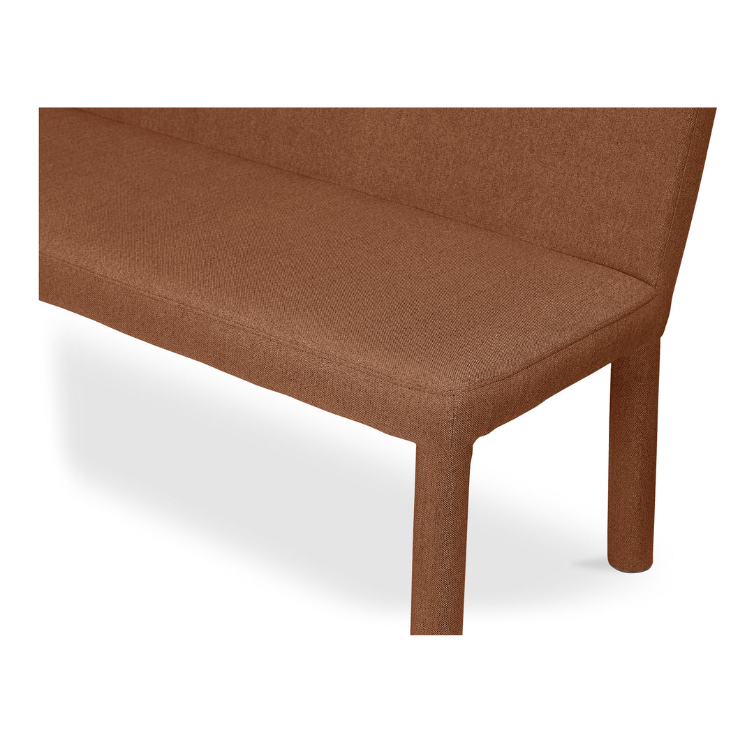 American Home Furniture | Moe's Home Collection - Place Dining Banquette Rust