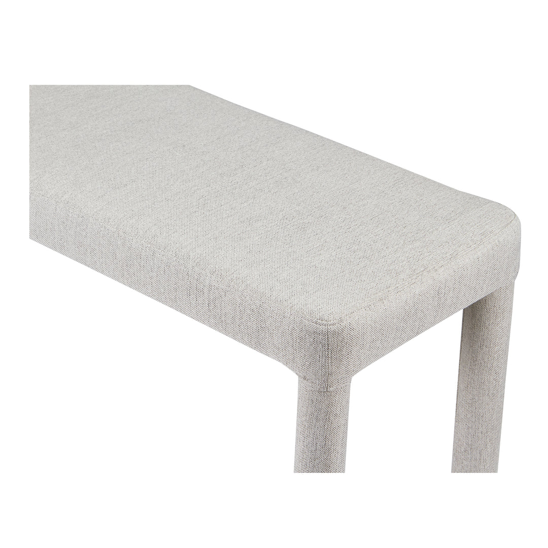 American Home Furniture | Moe's Home Collection - Place Dining Bench Light Grey