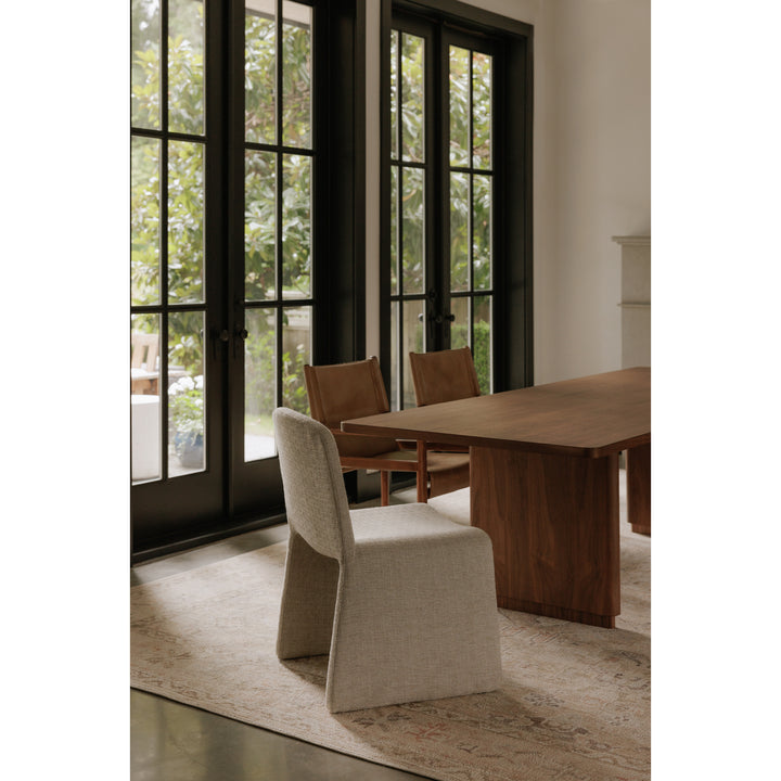 American Home Furniture | Moe's Home Collection - Ella Dining Chair Heather Beige