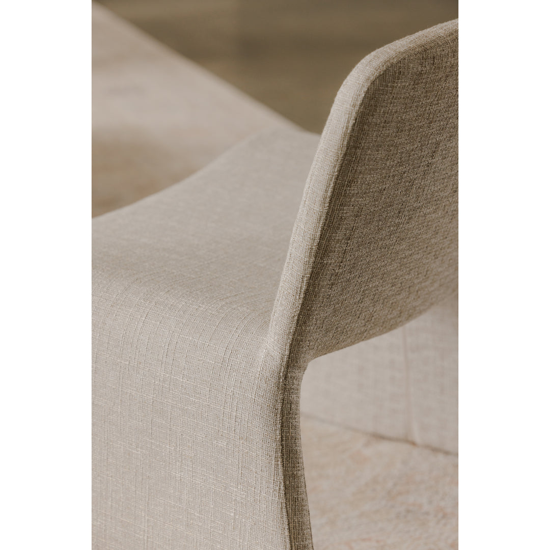 American Home Furniture | Moe's Home Collection - Ella Accent Chair Heather Beige
