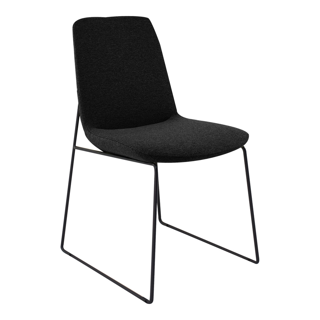 American Home Furniture | Moe's Home Collection - Ruth Dining Chair Black-Set Of Two