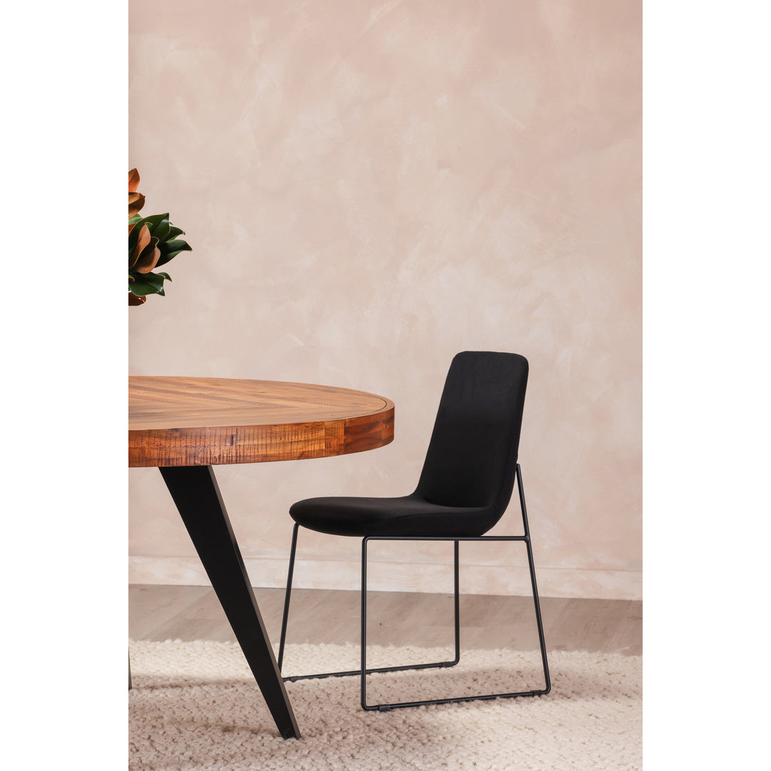 American Home Furniture | Moe's Home Collection - Ruth Dining Chair Black-Set Of Two