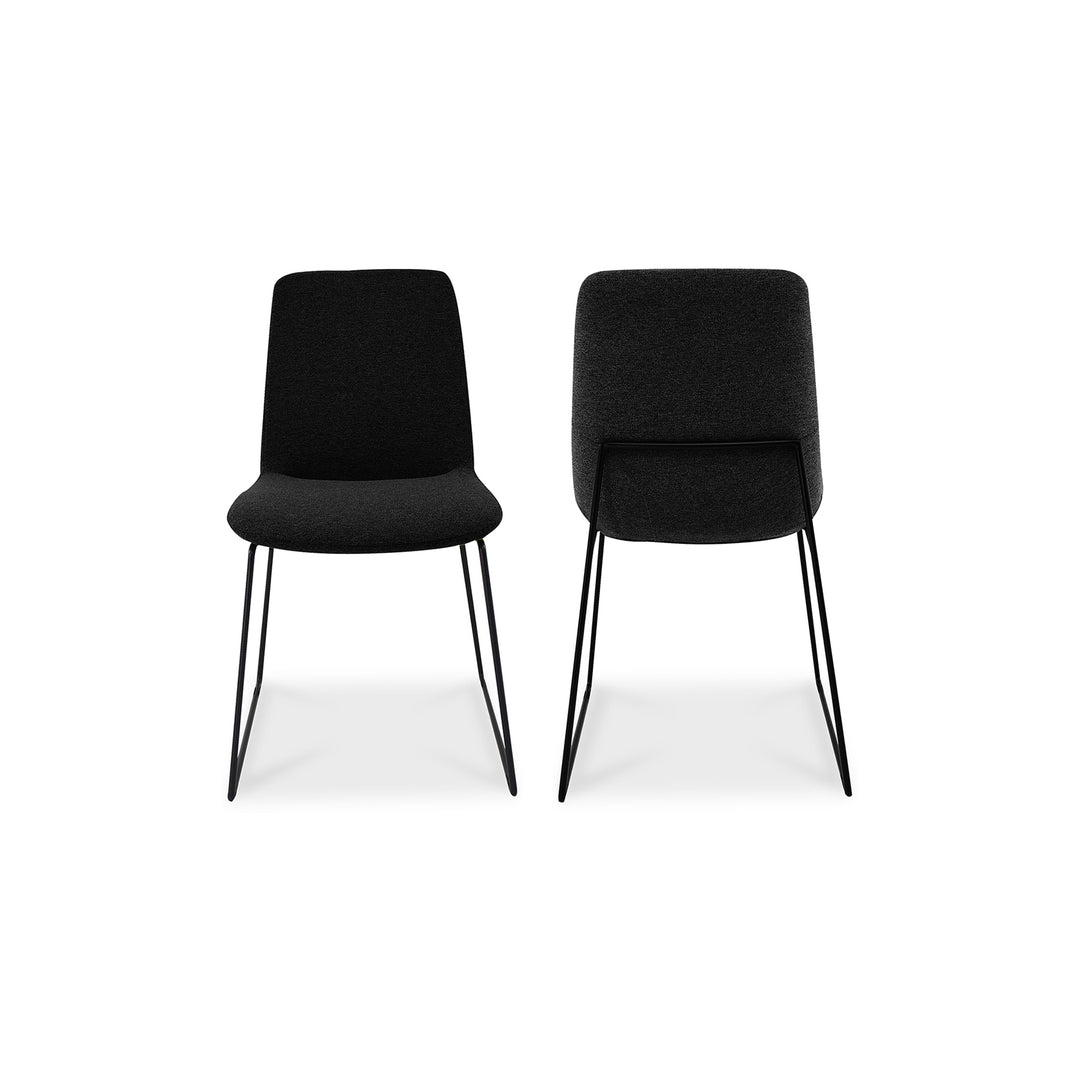 American Home Furniture | Moe's Home Collection - Ruth Dining Chair Black-Set Of Two