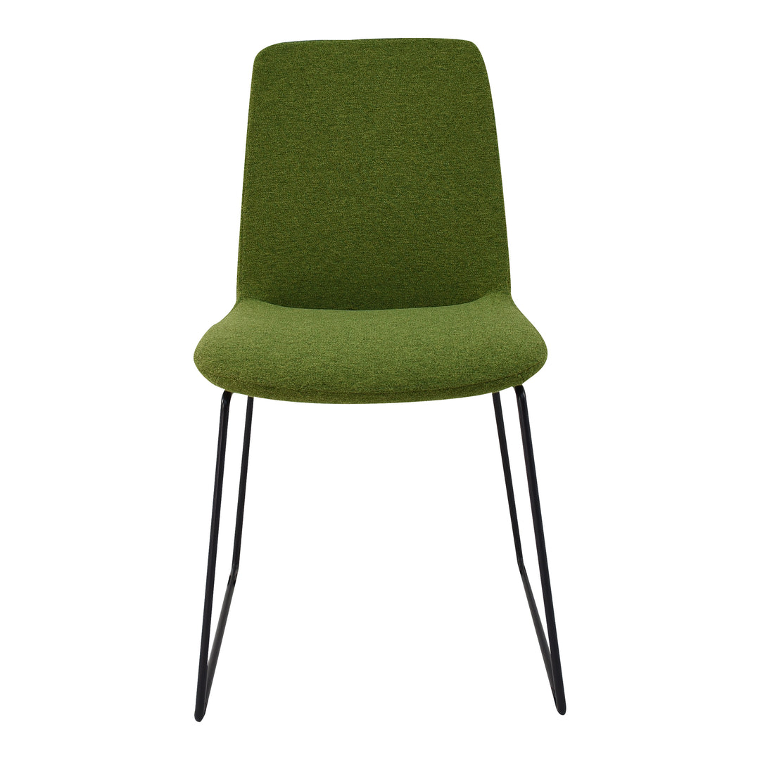 American Home Furniture | Moe's Home Collection - Ruth Dining Chair Green-Set Of Two