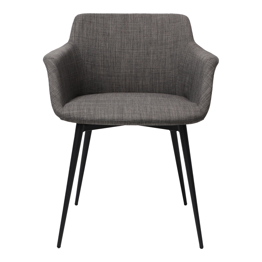 American Home Furniture | Moe's Home Collection - Ronda Arm Chair Grey-Set Of Two