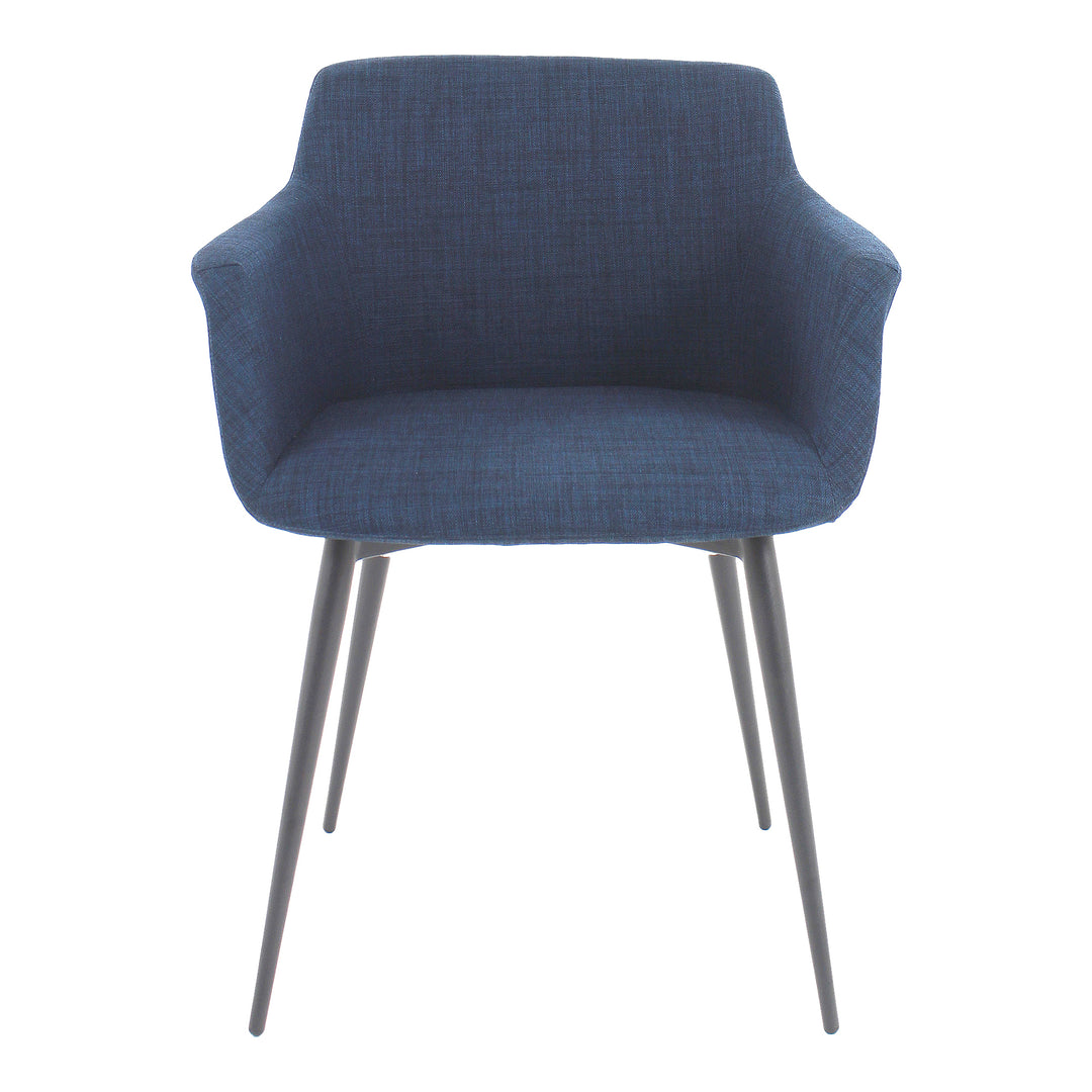 American Home Furniture | Moe's Home Collection - Ronda Arm Chair Blue-Set Of Two