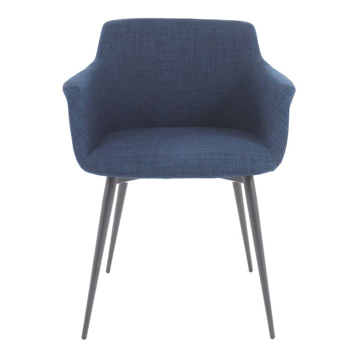 American Home Furniture | Moe's Home Collection - Ronda Arm Chair Blue-Set Of Two