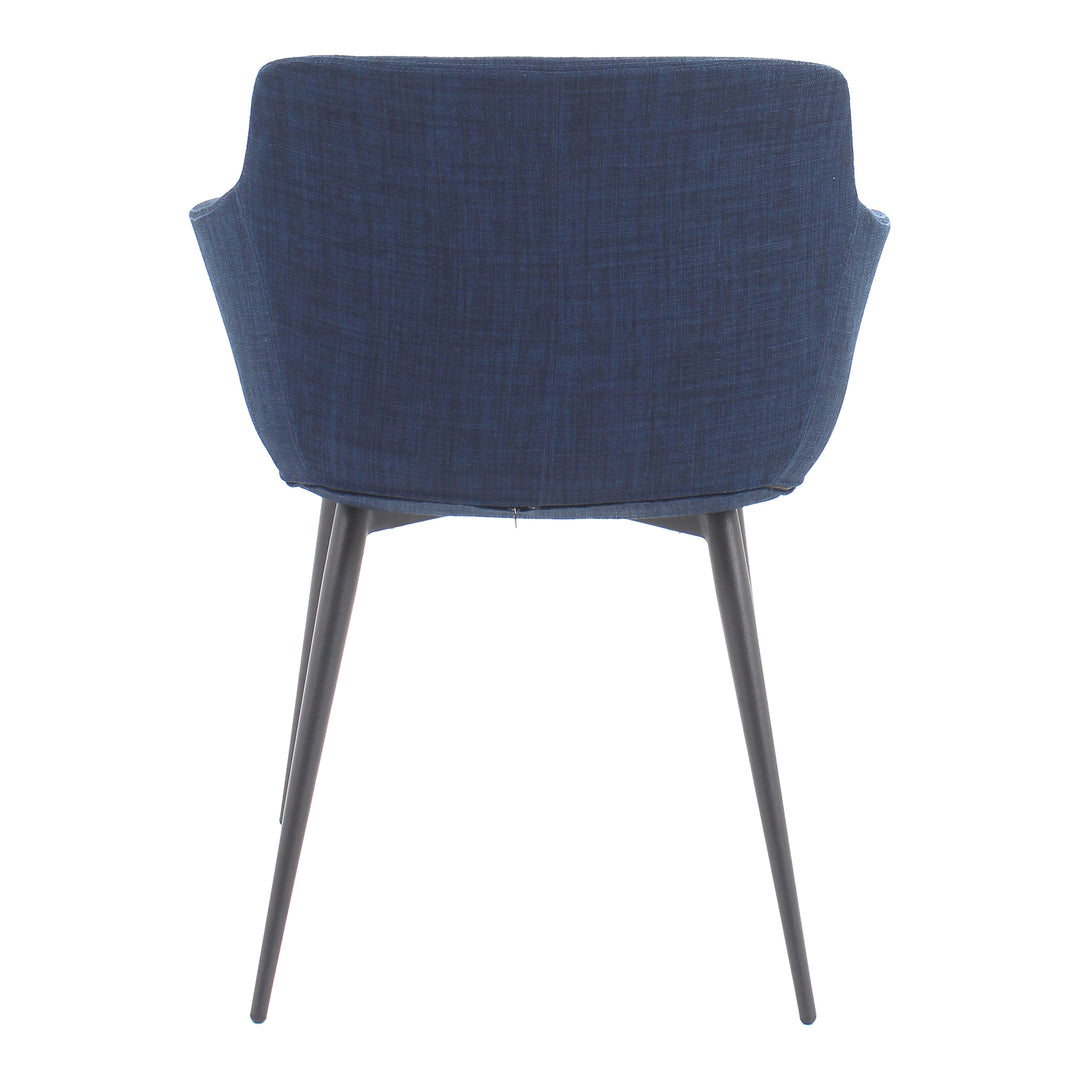 American Home Furniture | Moe's Home Collection - Ronda Arm Chair Blue-Set Of Two