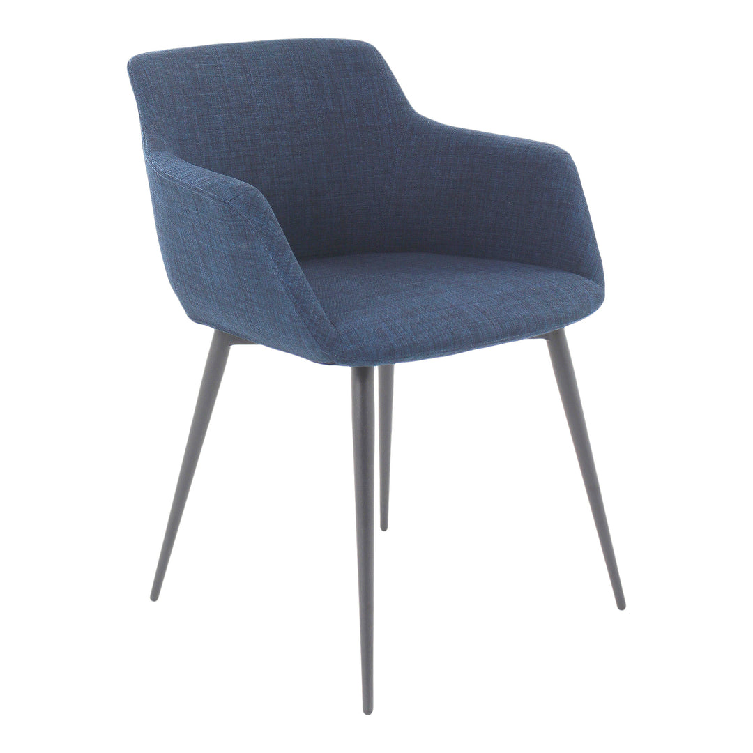 American Home Furniture | Moe's Home Collection - Ronda Arm Chair Blue-Set Of Two