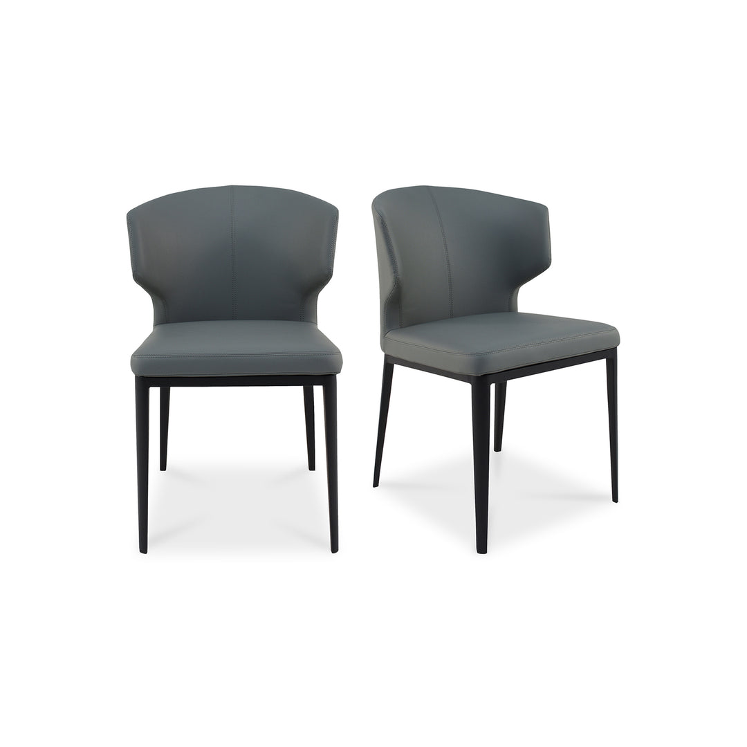 American Home Furniture | Moe's Home Collection - Delaney Dining Chair Grey-Set Of Two