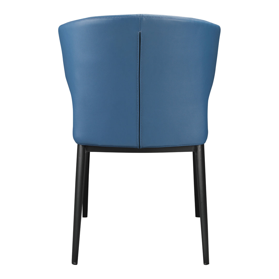 American Home Furniture | Moe's Home Collection - Delaney Dining Chair Steel Blue-Set Of Two