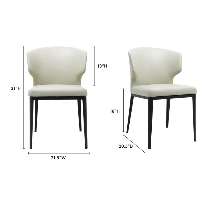 American Home Furniture | Moe's Home Collection - Delaney Dining Chair Beige-Set Of Two