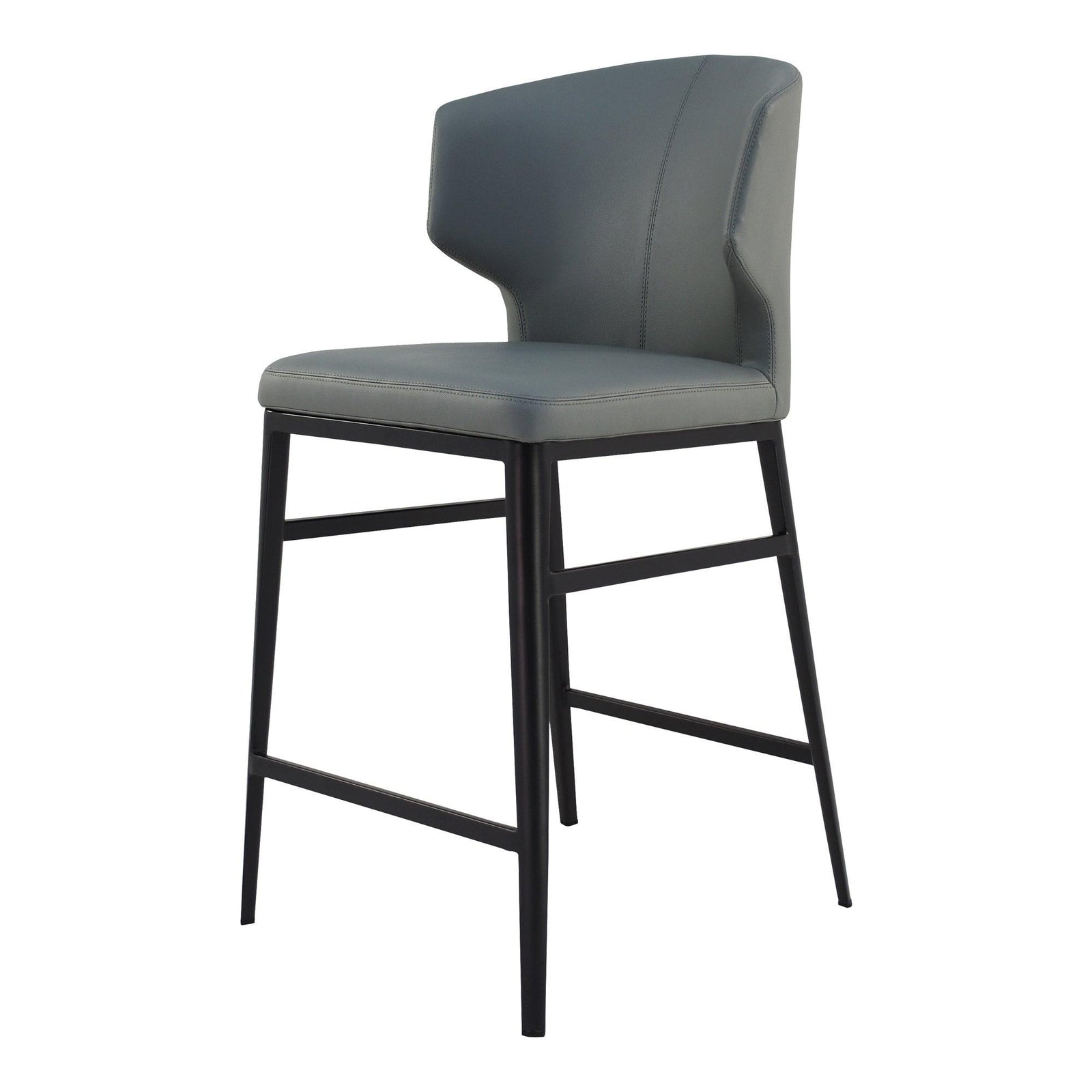 Moe's Home Collection - Delaney Counter Stool Grey - EJ-1022-15 | American Home Furniture