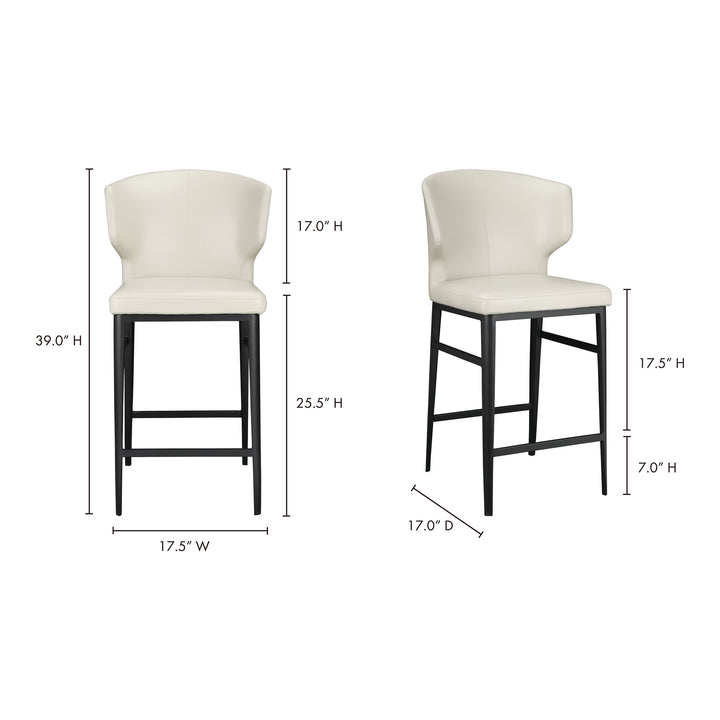 American Home Furniture | Moe's Home Collection - Delaney Counter Stool Beige