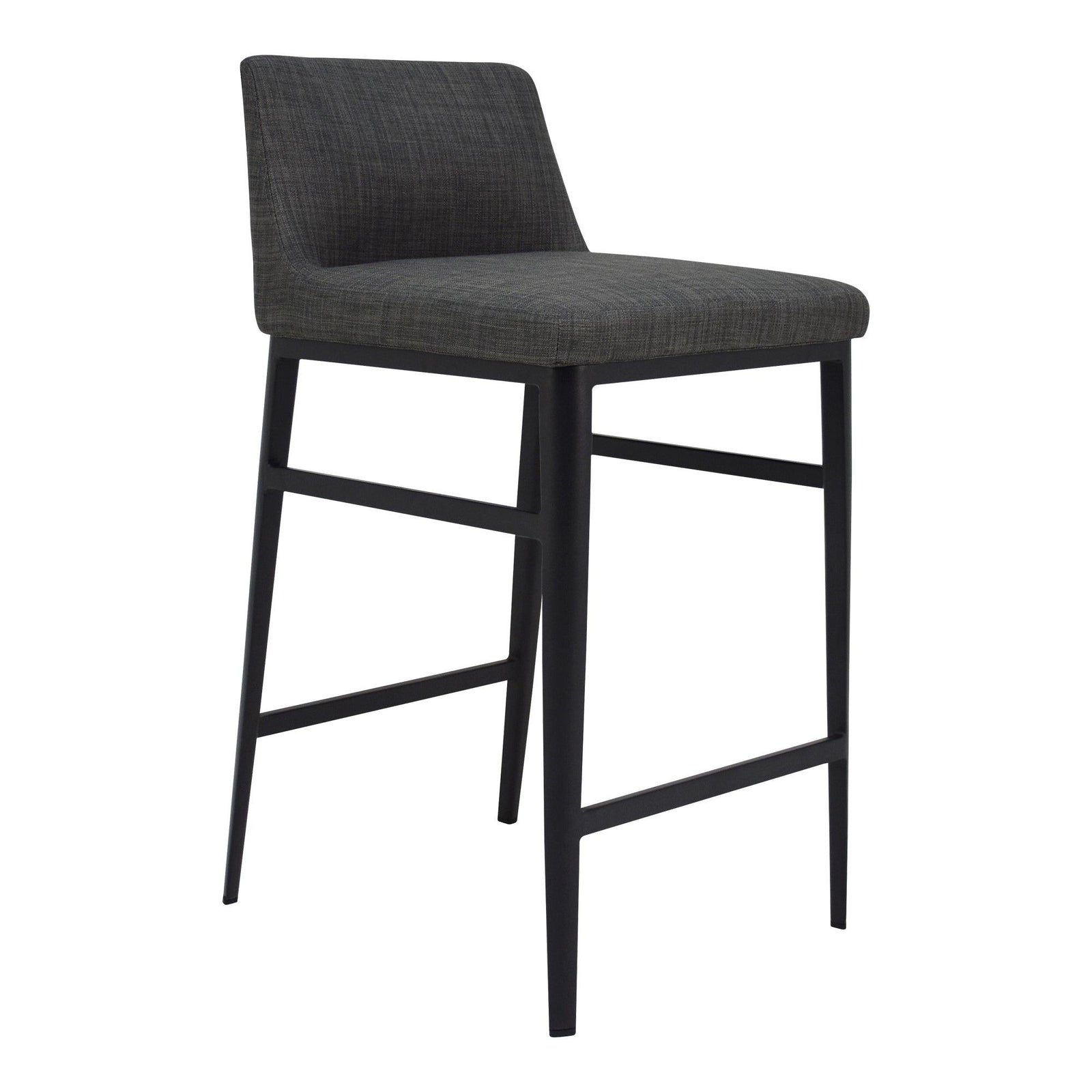 Moe's Home Collection - Baron Counter Stool Charcoal - EJ-1031-07 | American Home Furniture
