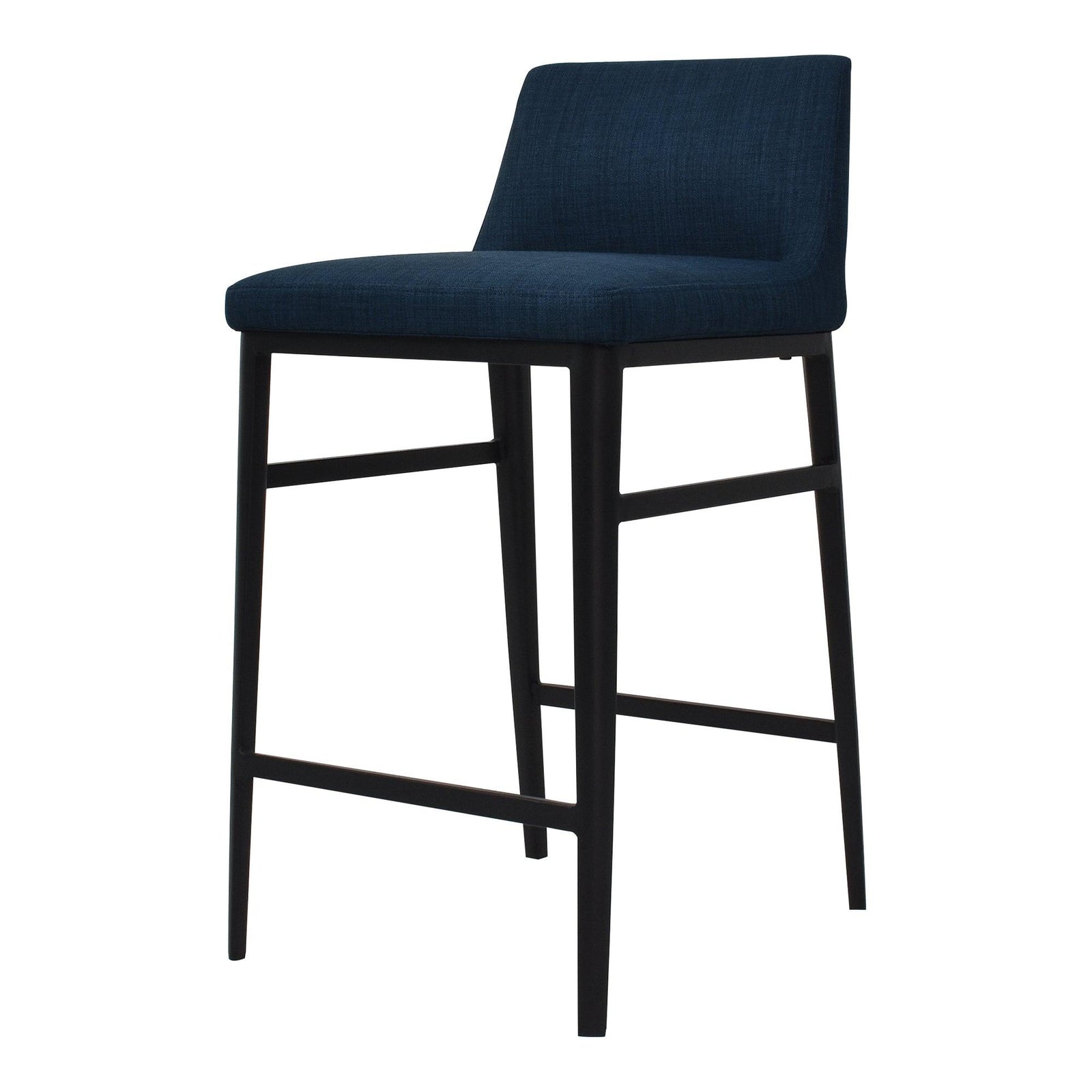 Moe's Home Collection - Baron Counter Stool Blue - EJ-1031-26 | American Home Furniture