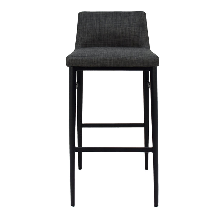 American Home Furniture | Moe's Home Collection - Baron Barstool Charcoal