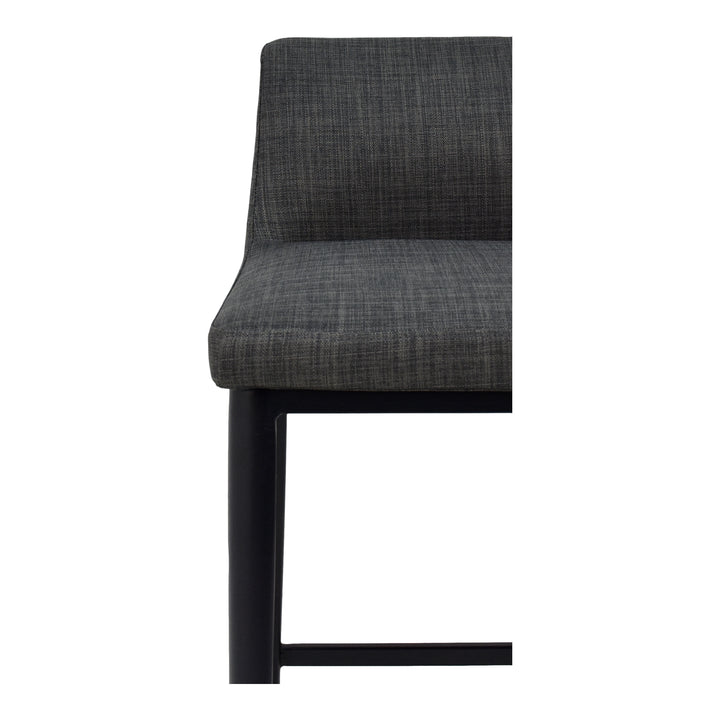 American Home Furniture | Moe's Home Collection - Baron Barstool Charcoal