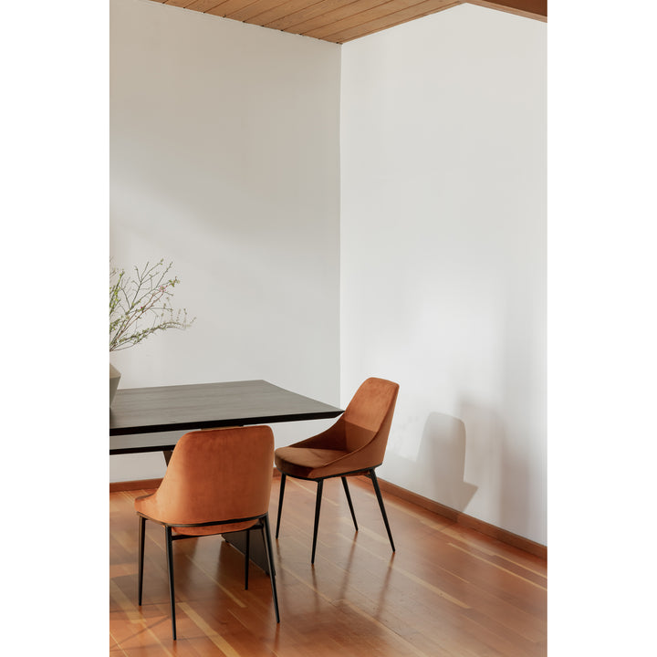 American Home Furniture | Moe's Home Collection - Sedona Dining Chair Amber-Set Of Two