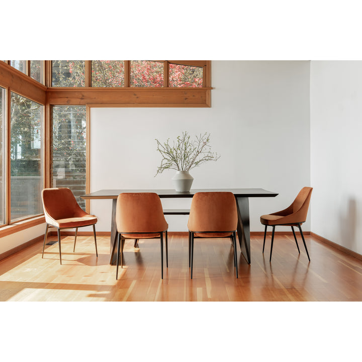 American Home Furniture | Moe's Home Collection - Sedona Dining Chair Amber-Set Of Two