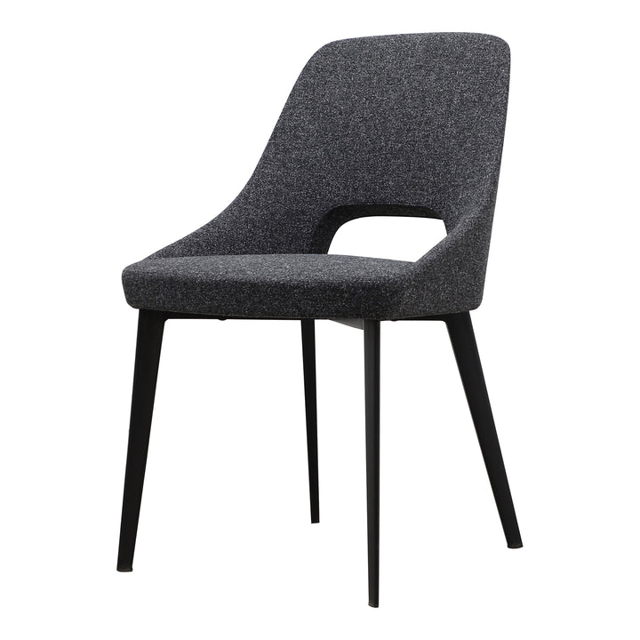 American Home Furniture | Moe's Home Collection - Tizz Dining Chair Dark Grey