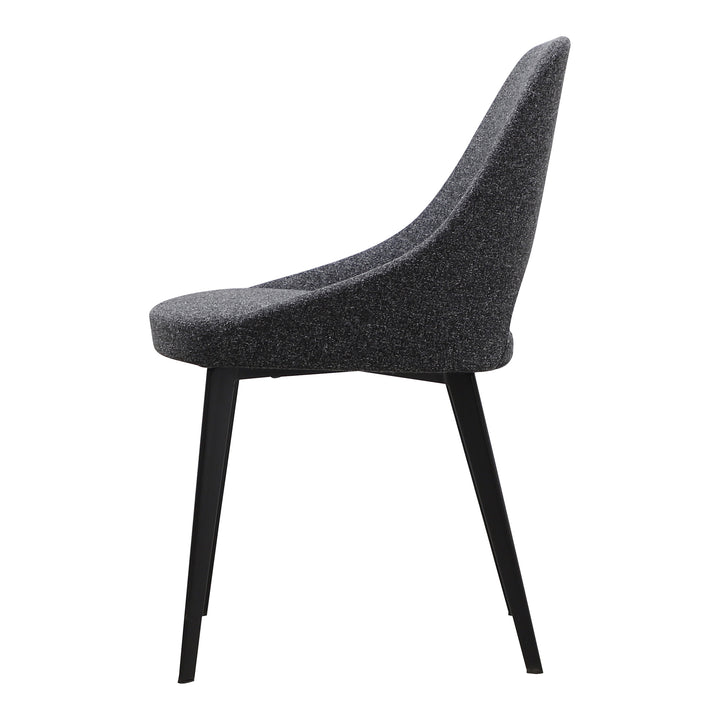 American Home Furniture | Moe's Home Collection - Tizz Dining Chair Dark Grey