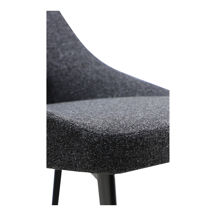 American Home Furniture | Moe's Home Collection - Tizz Dining Chair Dark Grey