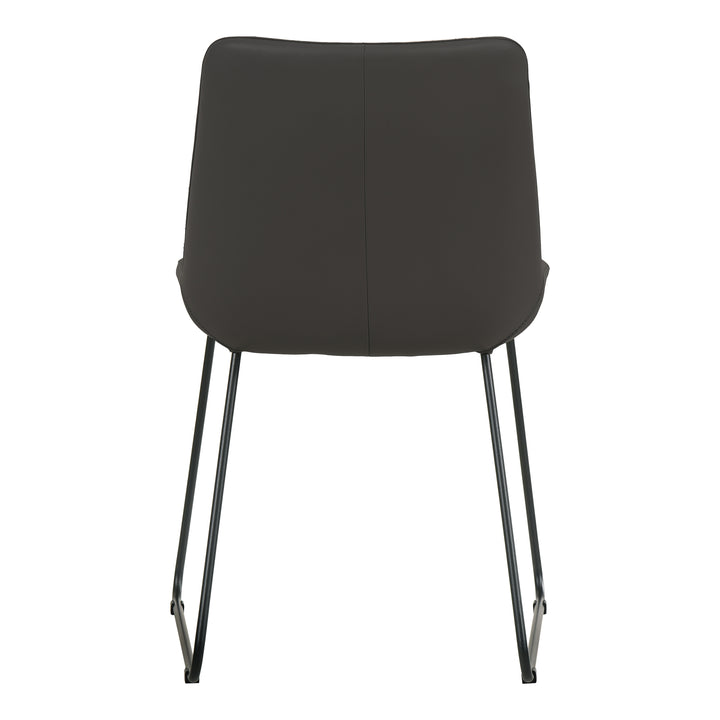 American Home Furniture | Moe's Home Collection - Villa Dining Chair Black-Set Of Two
