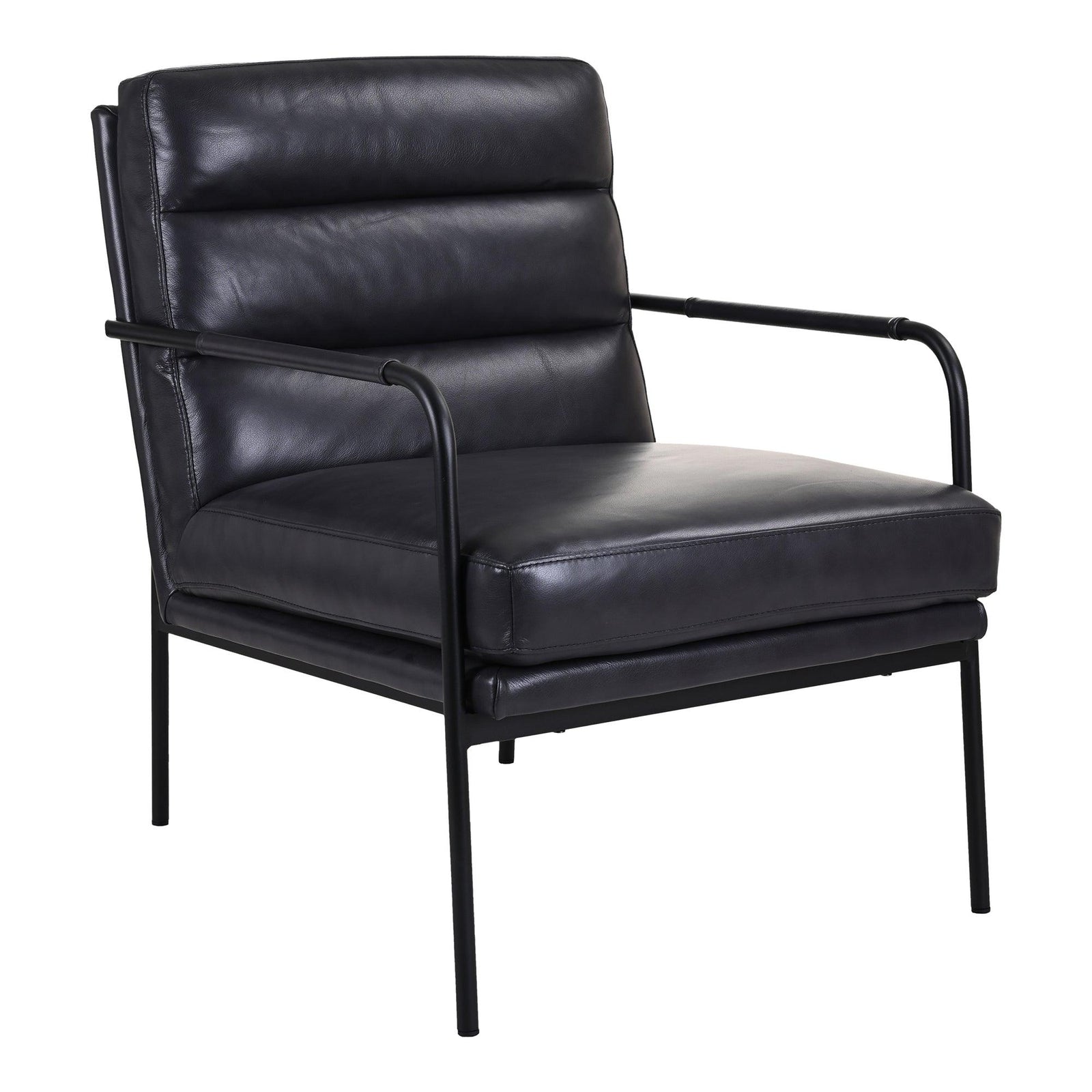 Moe's Home Collection - Verlaine Chair Raven Black - EQ-1013-02 | American Home Furniture